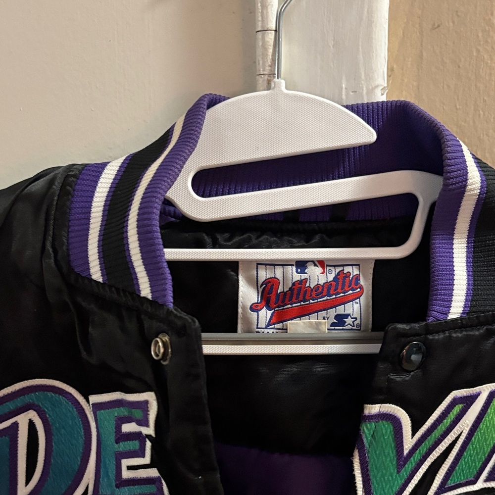 Vintage Original Devil Rays Black Jacket - image 5